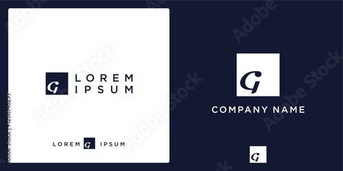 G Letter Logo and icon stylish and modern, vector editable
