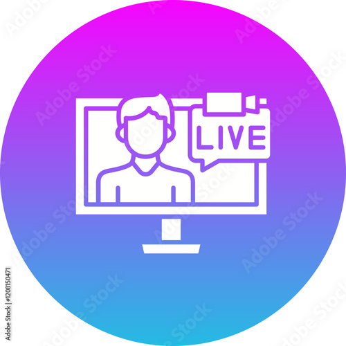 Live Stream Icon