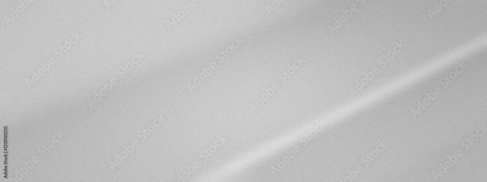 monochrome white background with blurred diagonal gradient, noise effect