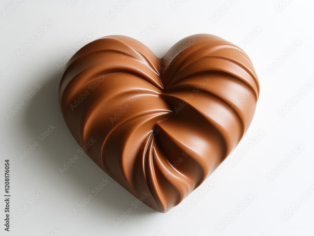 A heart-shaped chocolate box perfect gift symbolizing love devotion ideal special moments A heart-shaped chocolate box perfect gift symbolizing love devotion ideal special moments