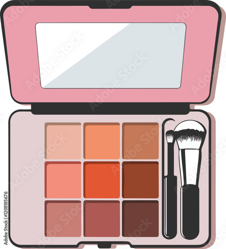 Beauty Cosmetic sticker clipart illustration 