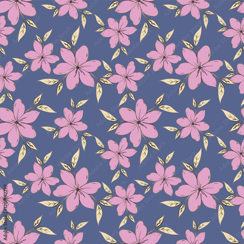 cute flower pattern for design fabric textile or wall decor cute flower pattern for design fabric textile or wall decor