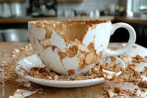 Broken Coffee Cup