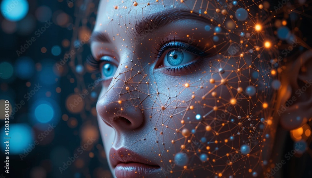 Illustration of a digital brain with glowing icons representing artificial intelligence and neural networks, symbolizing the integration of technology Illustration of a digital brain with glowing icons representing artificial intelligence and neural networks, symbolizing the integration of technology
