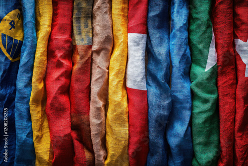 World Flags Background