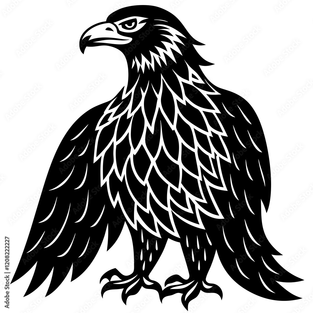 eagle isolated on white eagle isolated on white