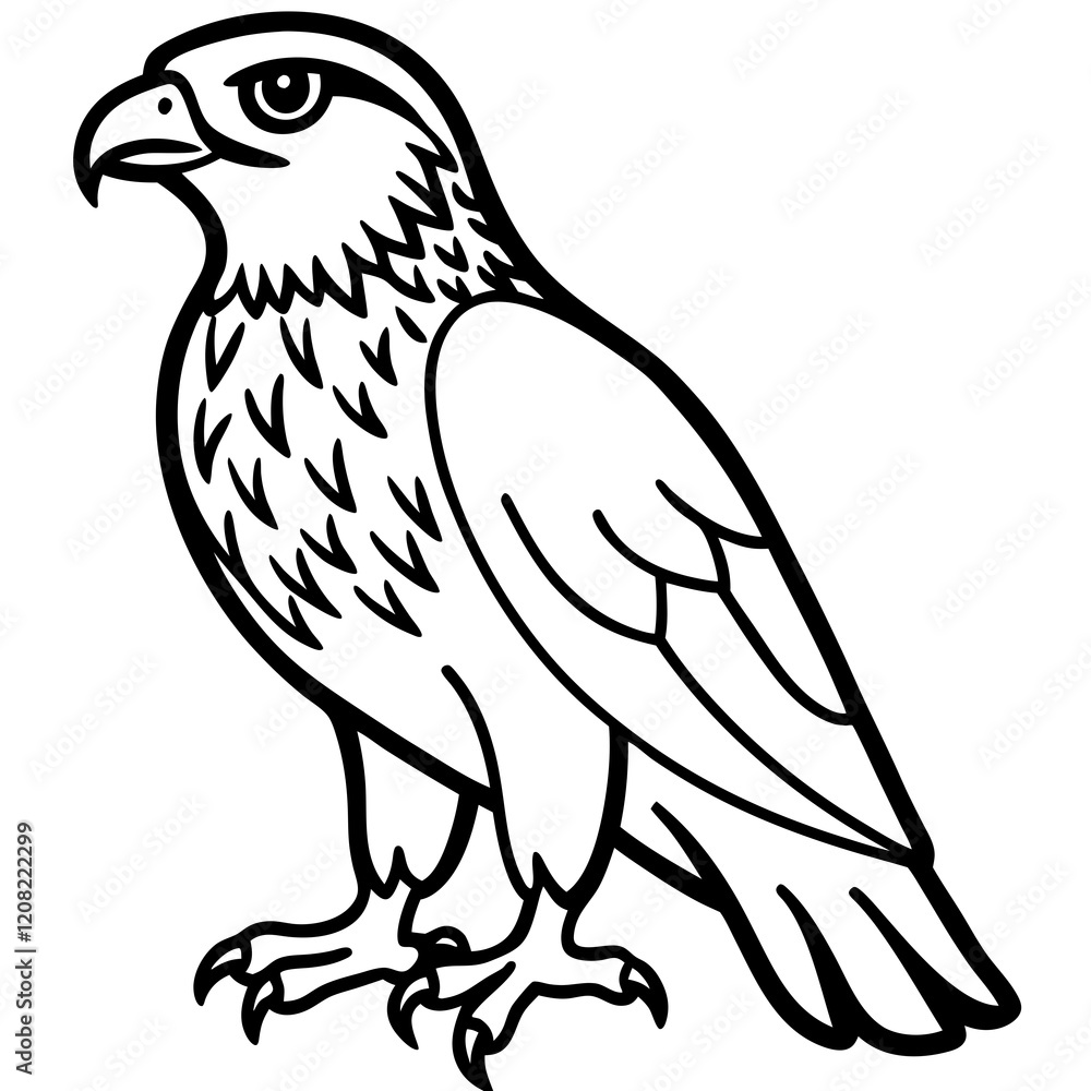 eagle on a white background eagle on a white background