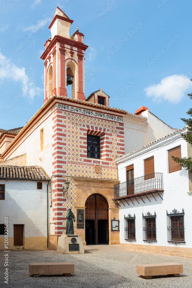 Obraz premium Church of Our Lady of Peace Ronda Malaga Andalusia Spain Iglesia Nuestra Señora de la Paz Ronda Malaga Andalucia España