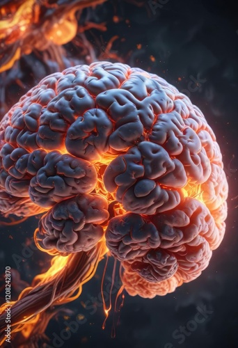 Brain inflammation, neuroinflammation, oxidative stress, amyloid plaque, dementia