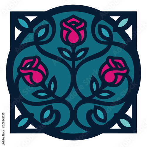 Ornate Vector Design for Decorative Use