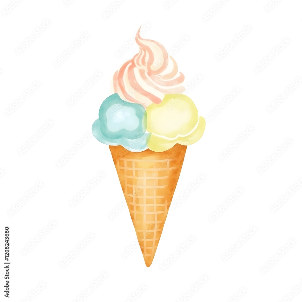 ice cream cone ice cream cone
