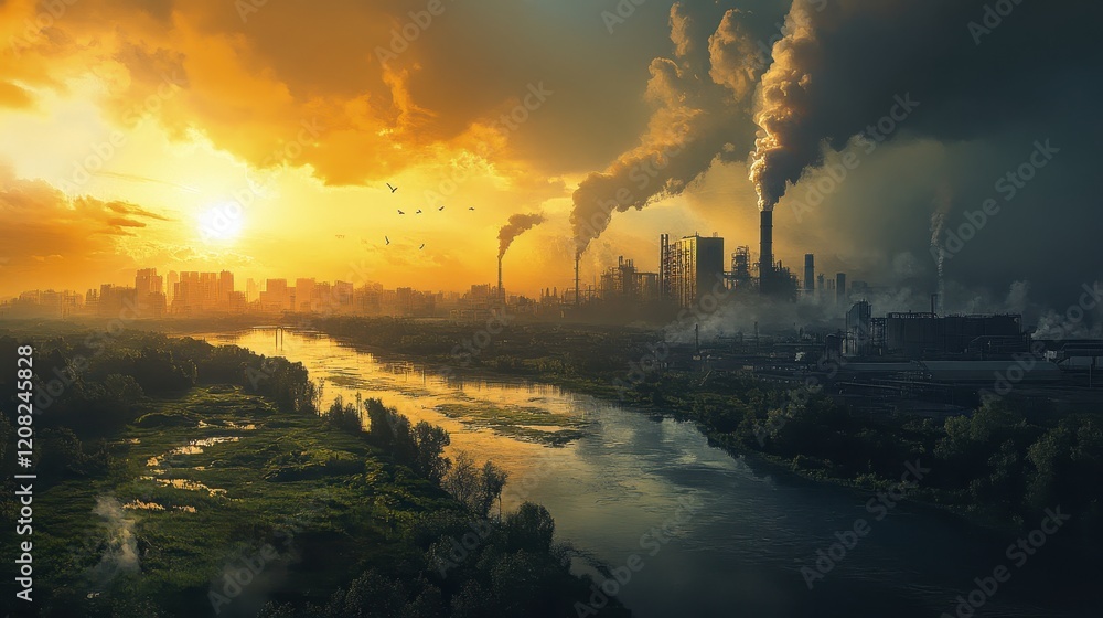 Global Warming and Air Pollution Connection