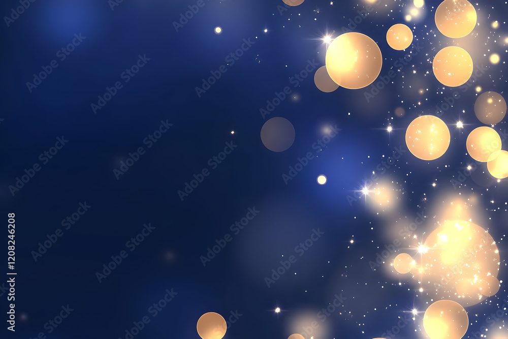 Fototapeta premium Abstract Gold Lights Background
