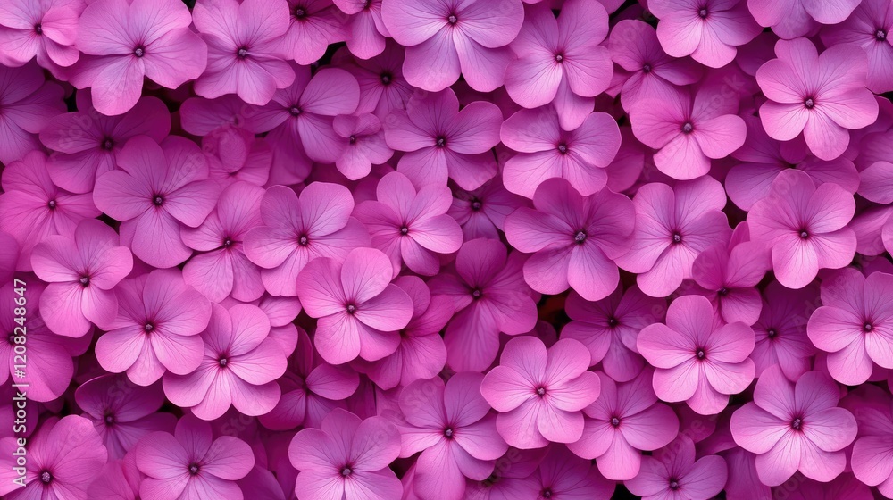 Seamless pattern of vibrant pink flowers creating a beautiful and decorative floral background for design projects and textile use. Seamless pattern of vibrant pink flowers creating a beautiful and decorative floral background for design projects and textile use.