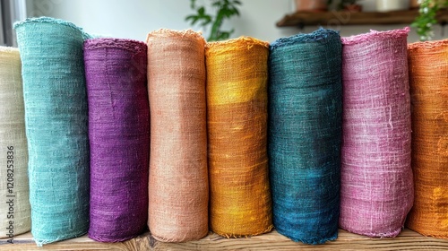 Vibrant Hand-Dyed Fabrics: A Collection of Exquisitely Colored Textiles