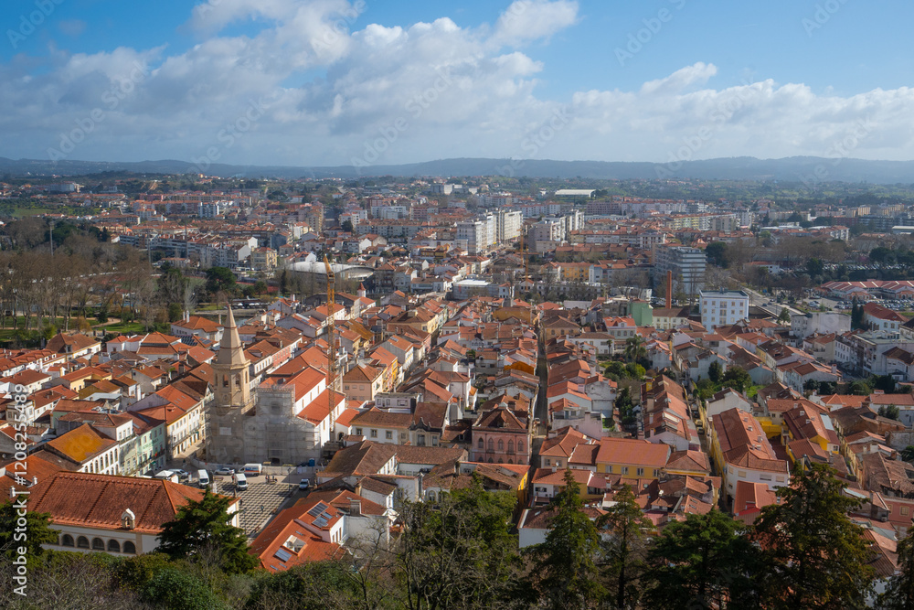 Tomar city urban landscape in Portugal Tomar city urban landscape in Portugal