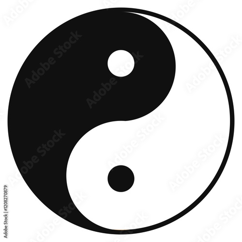 yin yang symbol chinese new year element