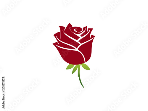 Ross Flowers vector art illustration.   roses isolated on white transparent background. a Ros vetch leaves vector silhouette artwork illustration.