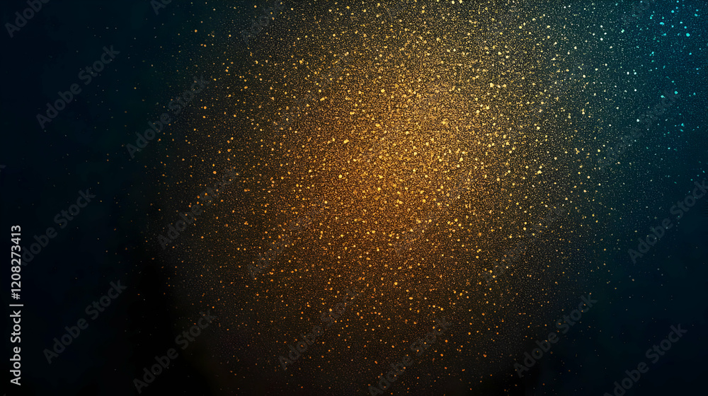 Obraz premium Golden Glitter Abstract Background