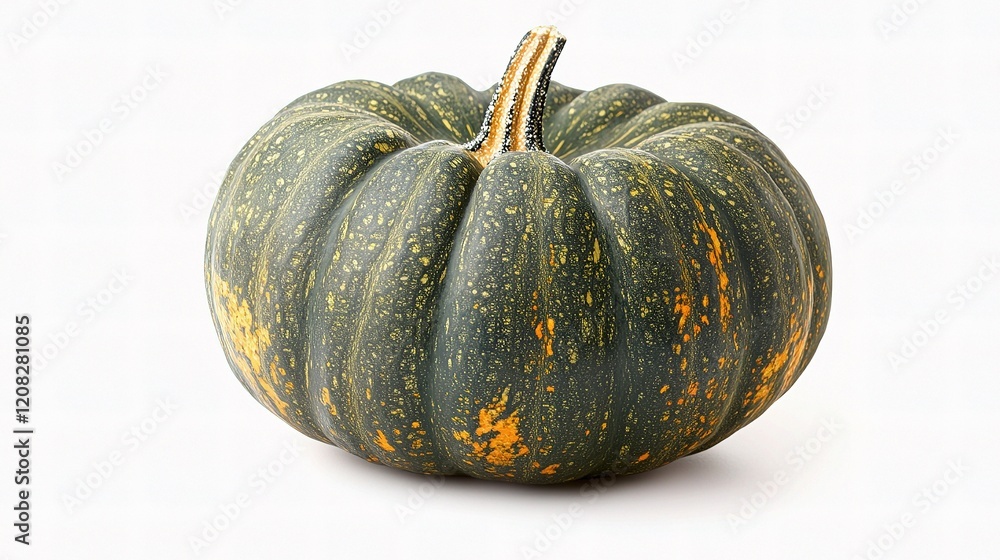 Isolated Pumpkin on White Background for Halloween Decorations Isolated Pumpkin on White Background for Halloween Decorations