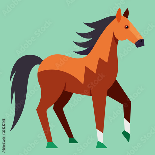 illustration of a horse