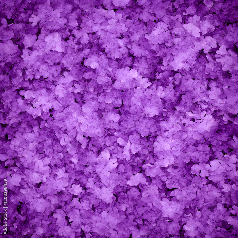 Fototapeta premium Purple Floral Abstract Background Illustration