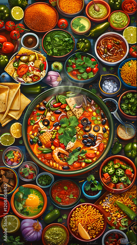 A Festive Compilation of Authentic Mexican Recipes: From Tortilla Soup to Enchiladas A Festive Compilation of Authentic Mexican Recipes: From Tortilla Soup to Enchiladas