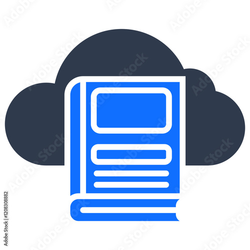 Cloud Library Icon