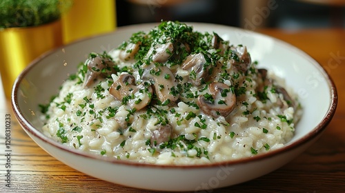 Wallpaper Mural Creamy Mushroom Risotto: A Culinary Delight Torontodigital.ca