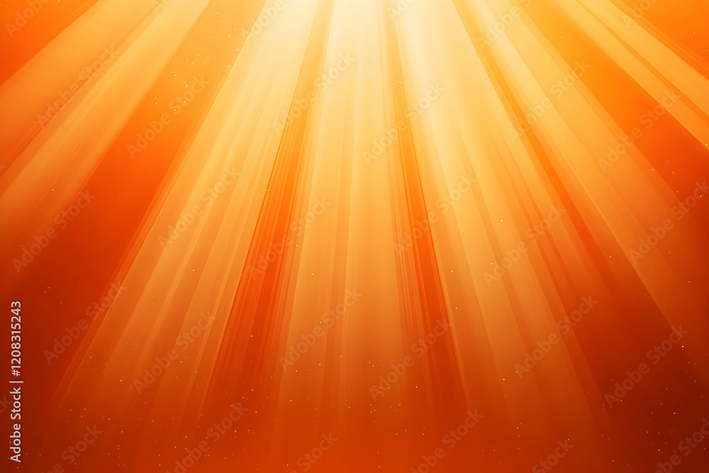 Obraz premium Orange Abstract Background Rays