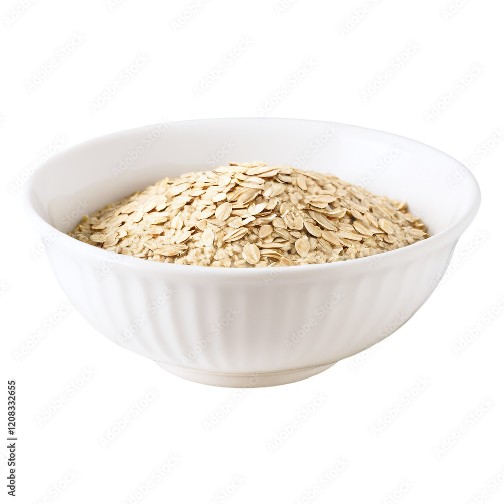 bowl of oatmeal isolated on transparent background bowl of oatmeal isolated on transparent background
