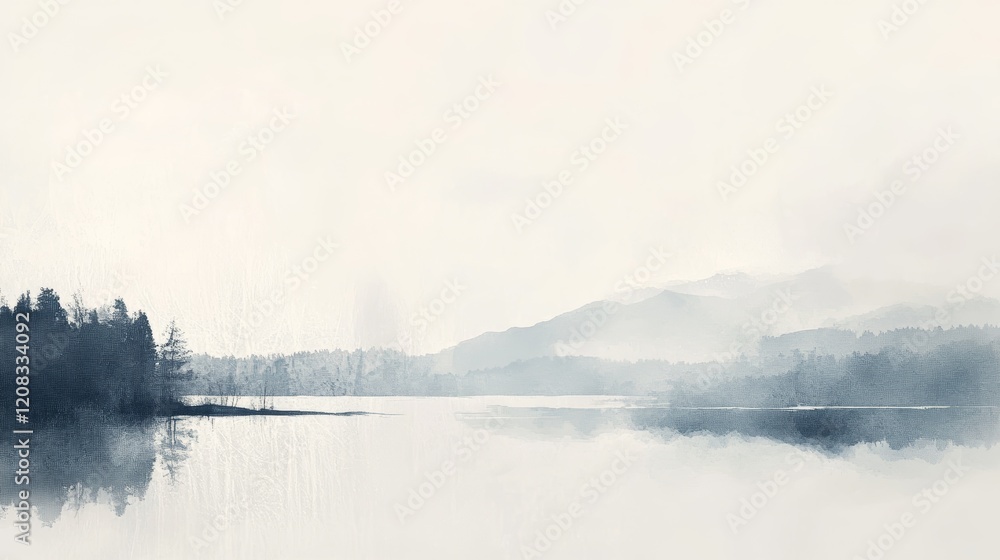 Fototapeta premium Calm Neutral White Background for Text and Presentation