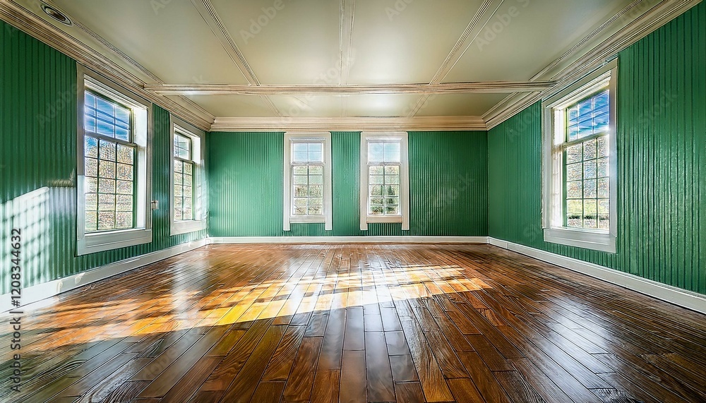 Fototapeta premium empty room with a window