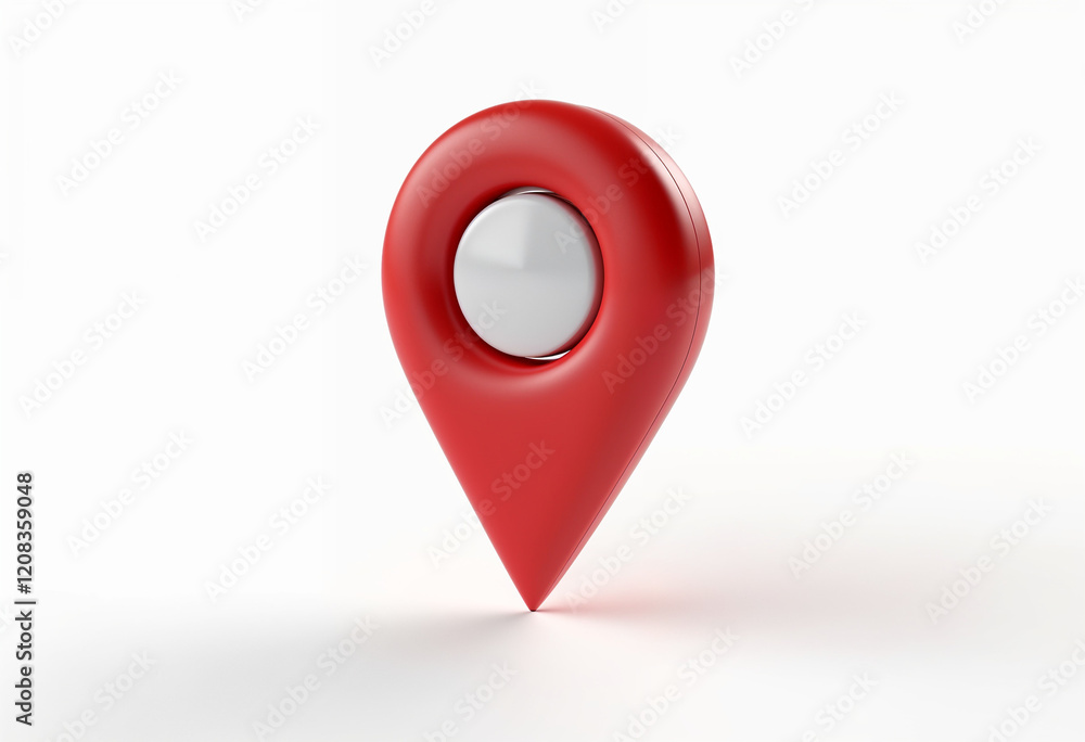 red map pointer red map pointer