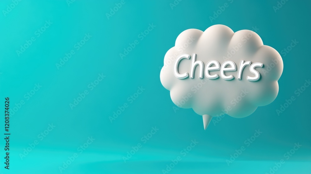 Cheers celebration digital art creative environment lighthearted viewpoint fun concept Cheers celebration digital art creative environment lighthearted viewpoint fun concept