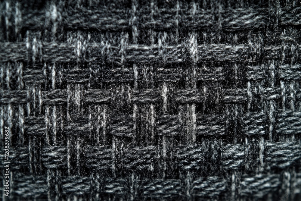 Textured Graphite Surface: Carbon Fiber Motif for Textile Applications
