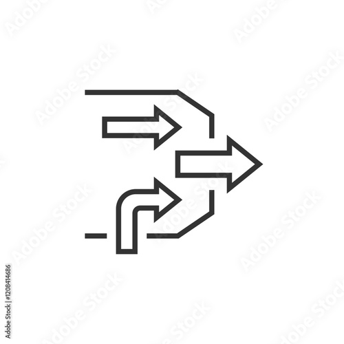 Admixture icon. Graphical symbol modern, simple, vector, icon for website design, mobile app, ui. Vector Illustration