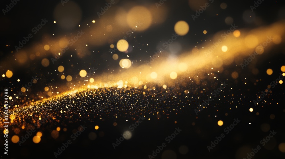 Obraz premium Black Background with Light Coming from the Front, Suitable for Abstract Concepts or Spiritual Representations