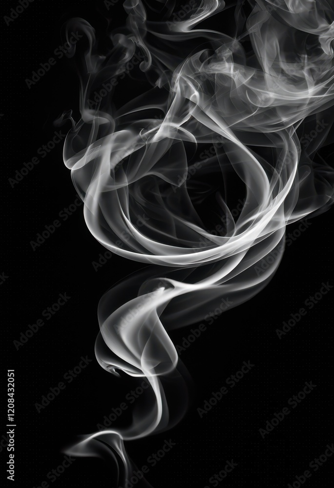 intricate smoke patterns silhouetted deep black background creating captivating visual experience, abstract, texture, design, art, artistic, shape, form intricate smoke patterns silhouetted deep black background creating captivating visual experience, abstract, texture, design, art, artistic, shape, form