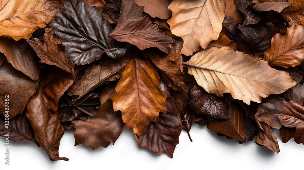Autumn Leaves Collection: A Symphony of Brown Hues Autumn Leaves Collection: A Symphony of Brown Hues
