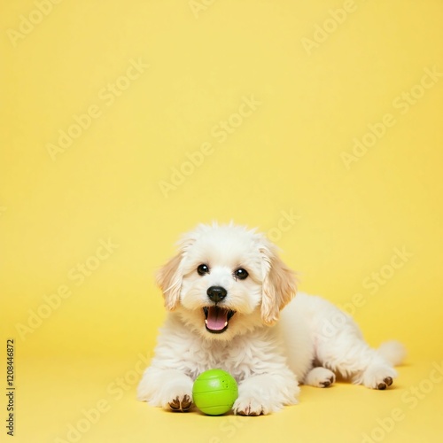 golden retriever puppy AI