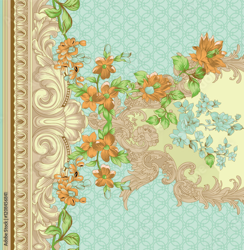 Exotic floral prints in lively color palettes, designed to transform textiles and walls into artful displays.