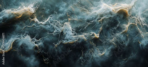 abstract black and white marble texture background