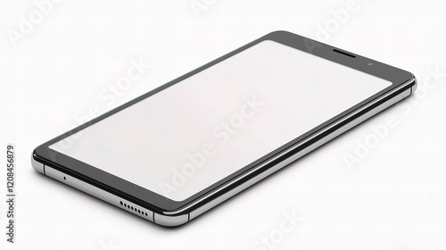 Contemporary Smartphone with Blank Screen and Minimalistic Design photo