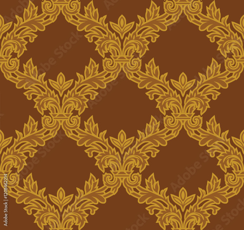Geometric lace patterns, delicately blended with floral and abstract elements, creating sophisticated textures for fashion and home décor.