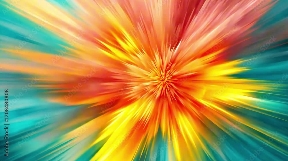 Vibrant dynamic abstract light burst with colorful motion and radiant energy flow Vibrant dynamic abstract light burst with colorful motion and radiant energy flow