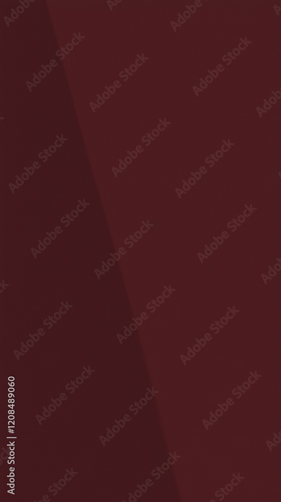 Obraz premium Diagonal light beam creating gradient effect on burgundy textured background, perfect for design projects needing a touch of elegance and sophistication