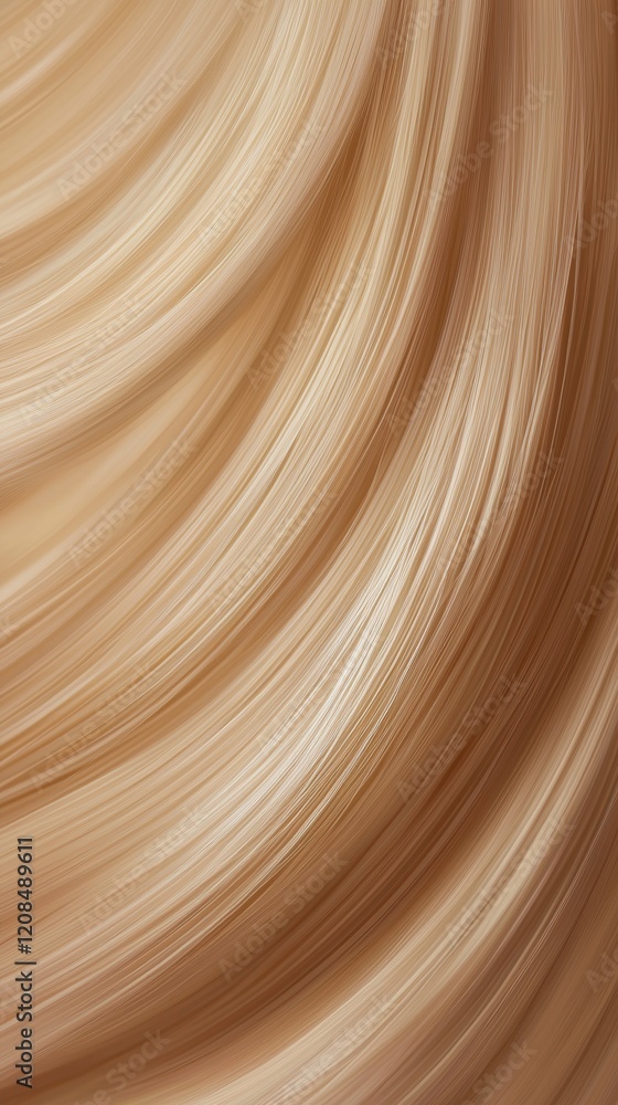 Blond hair texture forming soft waves, highlighting healthy and shiny strands, creating an ideal visual for beauty and hair care concepts. Perfect for salon and cosmetics advertising Blond hair texture forming soft waves, highlighting healthy and shiny strands, creating an ideal visual for beauty and hair care concepts. Perfect for salon and cosmetics advertising
