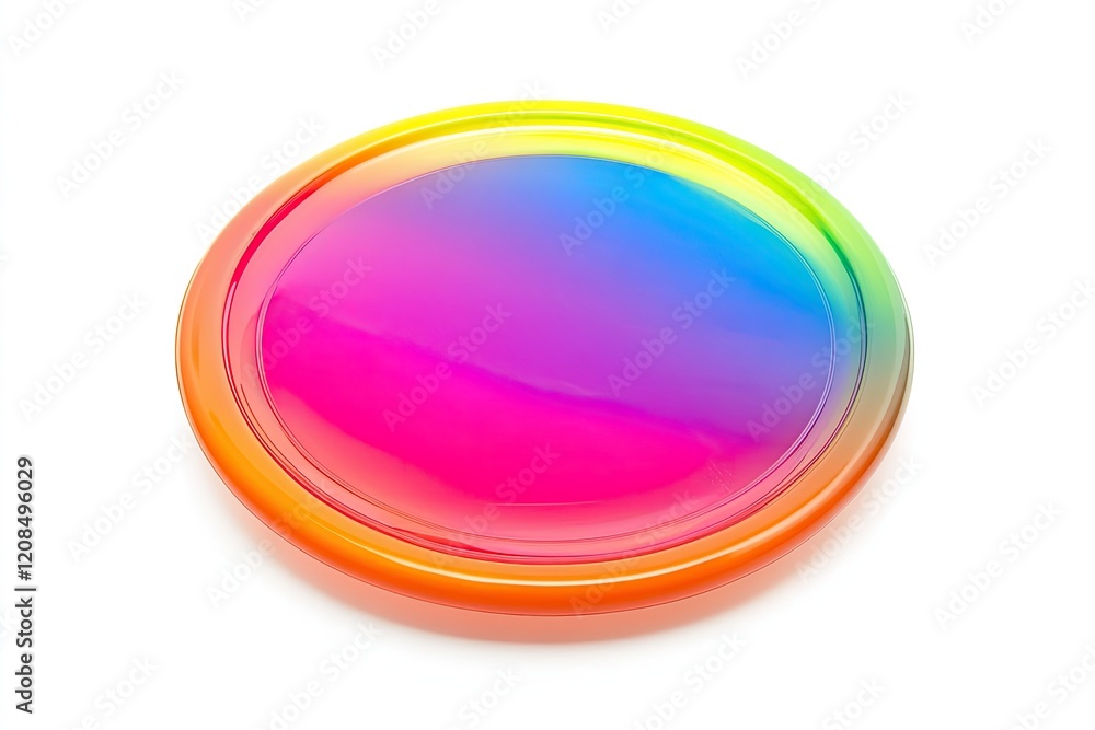 Frisbee isolated on white background Frisbee isolated on white background