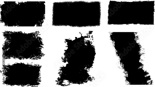 experimental rust Noise Texture shapes set